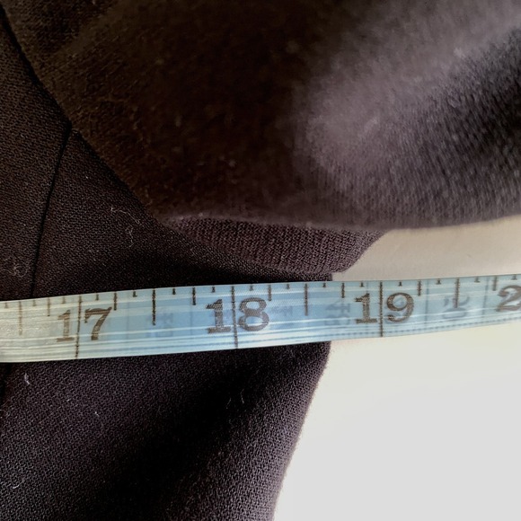 CAbi Abbott Jacket Blazer #3027 Puff Statement Sleeve Button Front Black Sz 4 - Picture 10 of 12